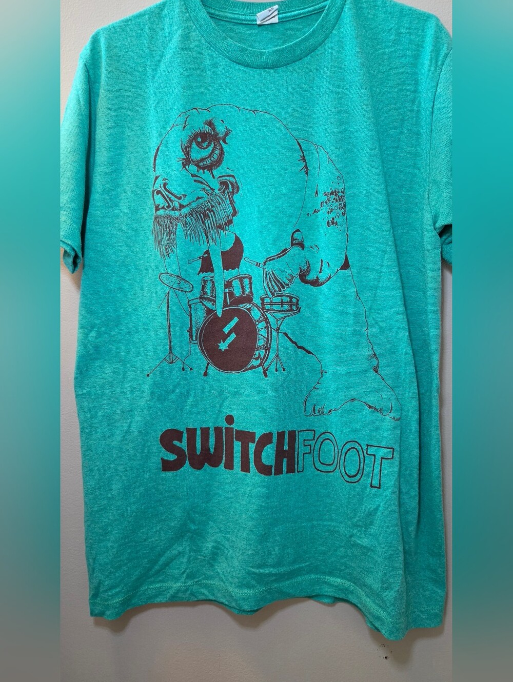 Vintage Switchfoot Walrus Drum Shirt Pacific Tag Size Medium